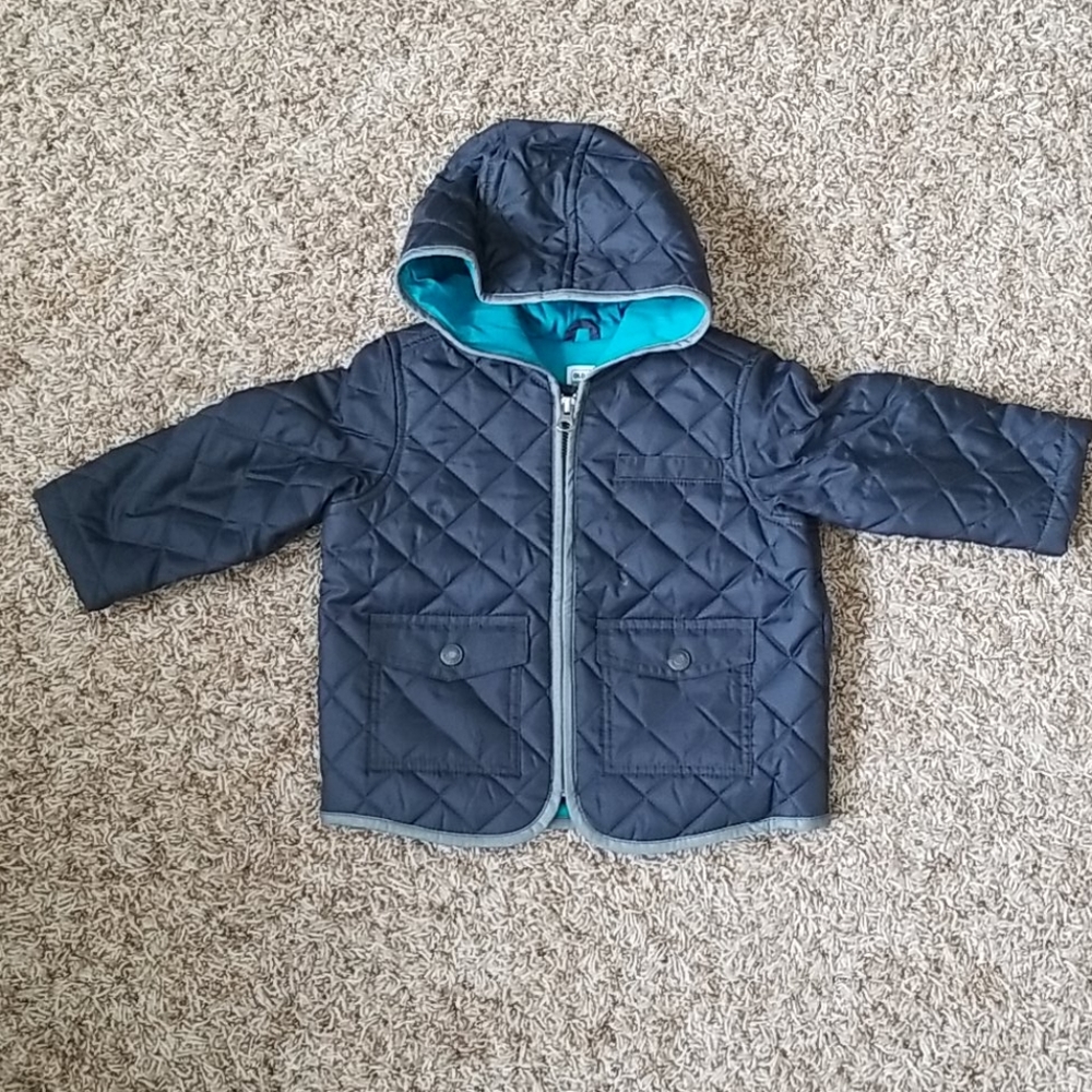 Old Navy Hooded Quilted Fullzip Jacket